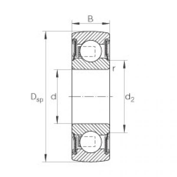 المحامل 206-NPP-B INA #1 image