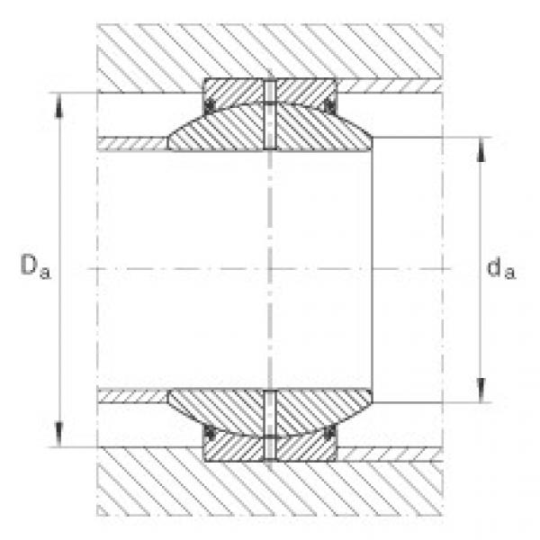 FAG Radial spherical plain bearings - GE110-FO-2RS #2 image