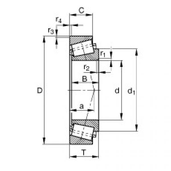 FAG تناقص الأسطوانة المحامل - K3386-3320 #1 image