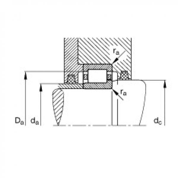 FAG محامل أسطوانية - NJ2240-E-XL-M1 + HJ2240-E #3 image