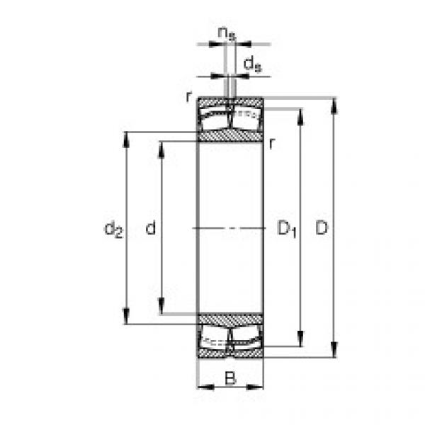 FAG Pendelrollenlager - 22215-E1-XL #1 image