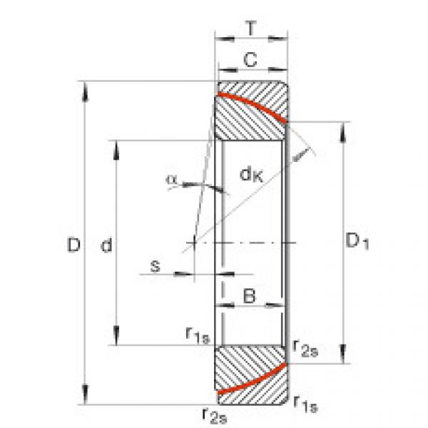 FAG Angular contact spherical plain bearings - GE120-SW #1 image