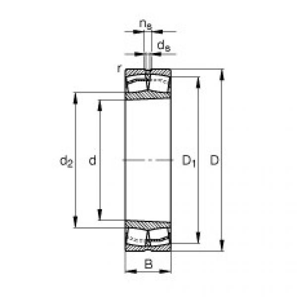 FAG Pendelrollenlager - 22308-E1-XL-K-T41A #1 image