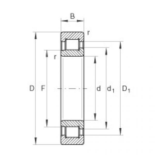 المحامل SL192348-TB INA #1 image