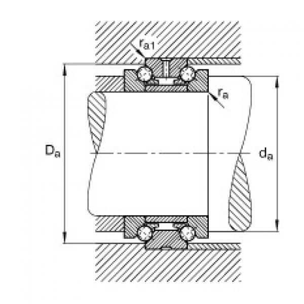 FAG Axial-Schr&auml;gkugellager - 234410-M-SP #2 image