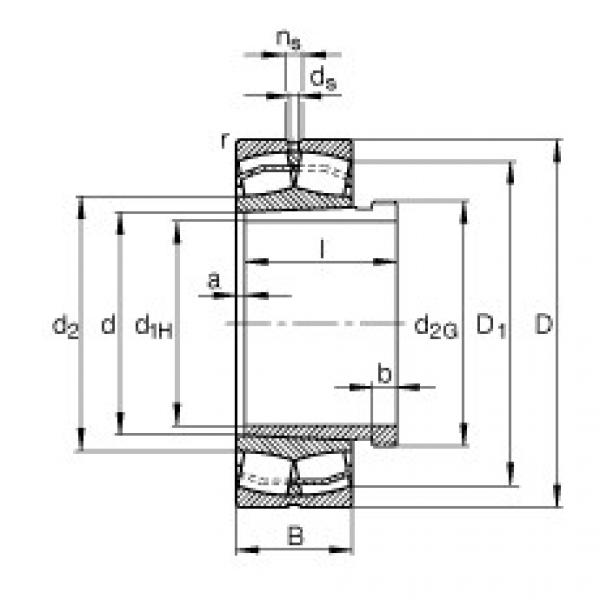 المحامل 24188-B-K30 + AH24188-H FAG #1 image