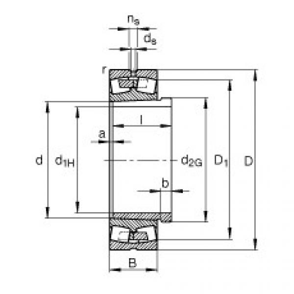 المحامل 230/800-K-MB + AH30/800A-H FAG #1 image