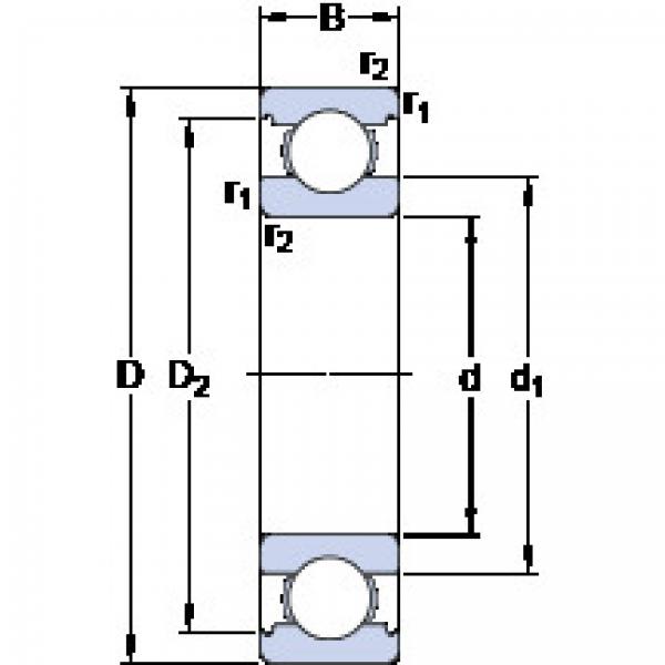 المحامل 6013 M SKF #1 image