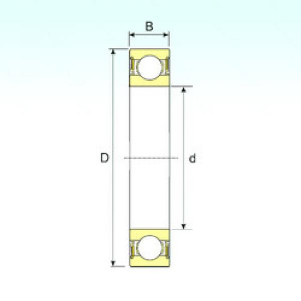 المحامل 6000-2RS ISB #1 image