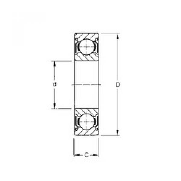 المحامل 1614-ZZ CYSD #1 image