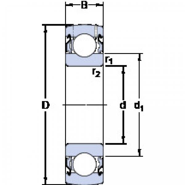 المحامل 1726209 B-2RS1/VP274 SKF #1 image