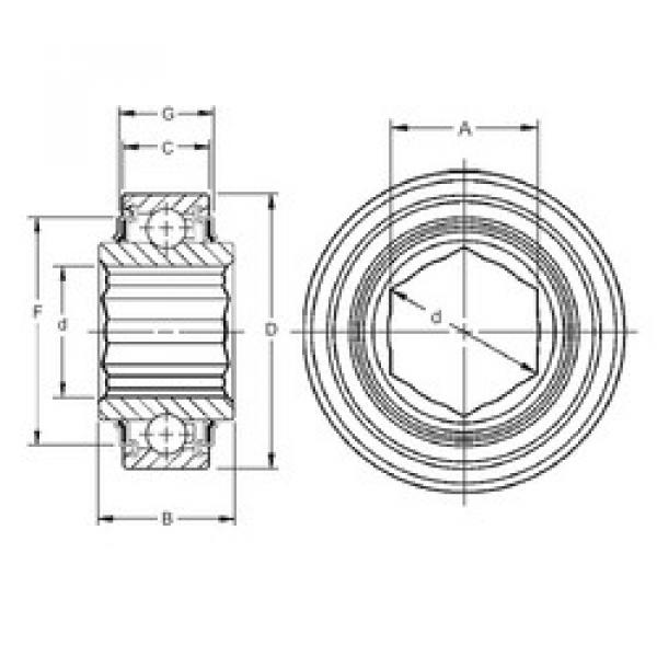 المحامل 205KRR2 Timken #1 image