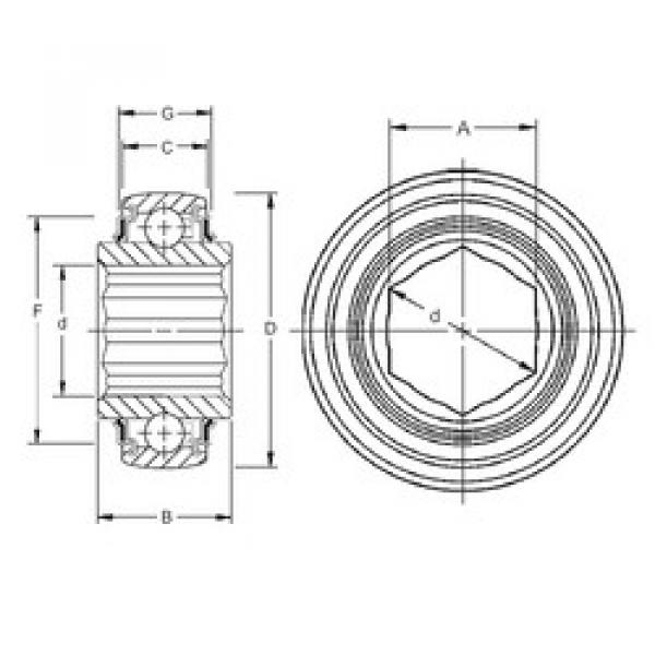 المحامل 205PPB13 Timken #1 image