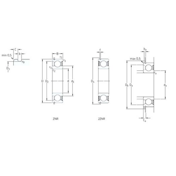 المحامل 207-ZNR SKF #1 image