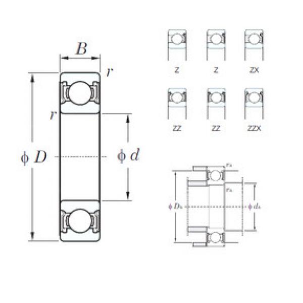 المحامل 60/32ZZ KOYO #1 image