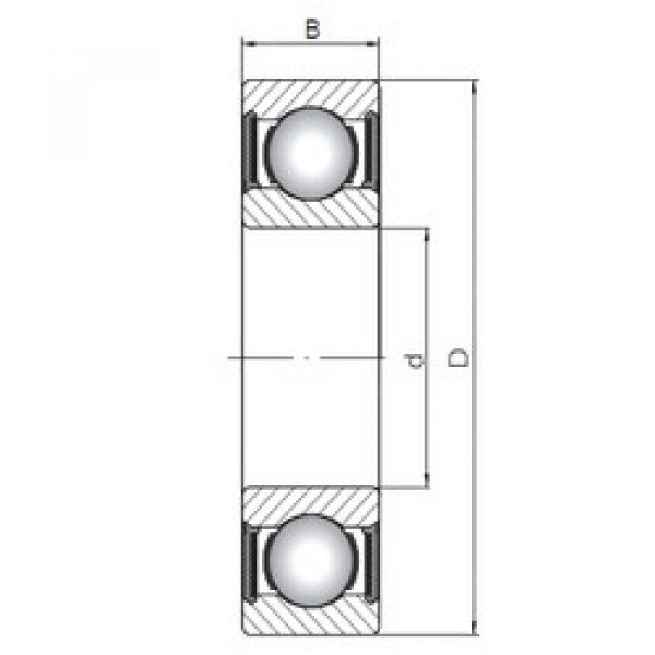 المحامل 60/22-2RS CX #1 image