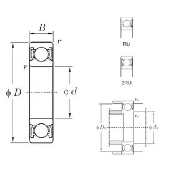 المحامل 6001-2RU KOYO #1 image