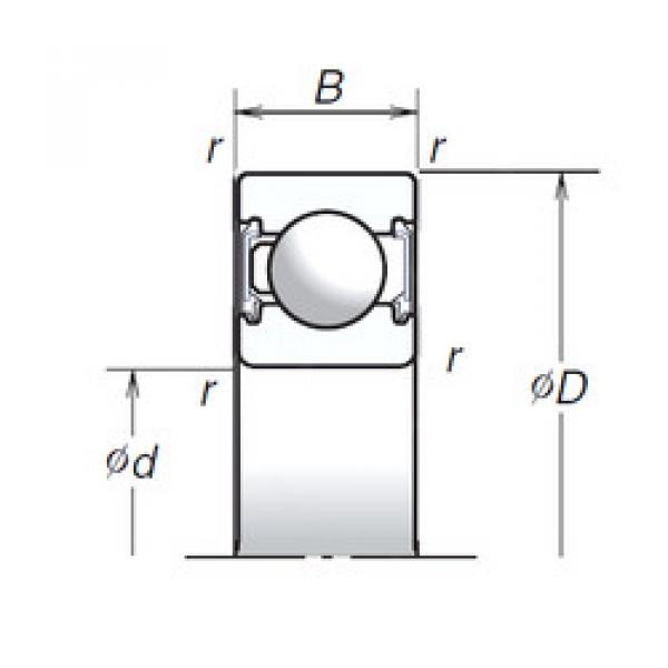 المحامل 6002T1XVV NSK #1 image