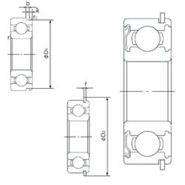 المحامل 6002ZENR NACHI #1 image