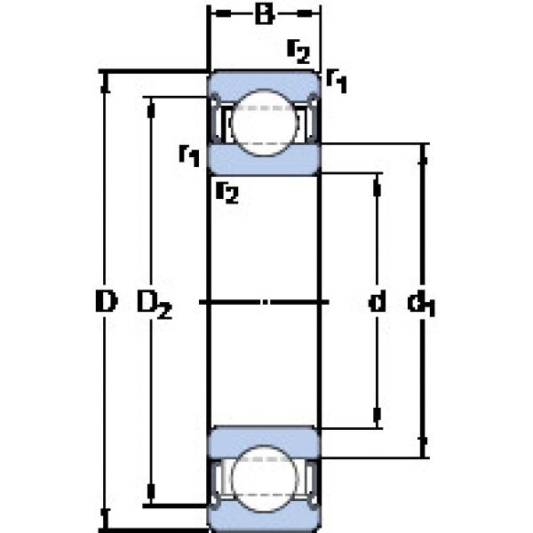 المحامل 6003-2Z/VA208 SKF #1 image