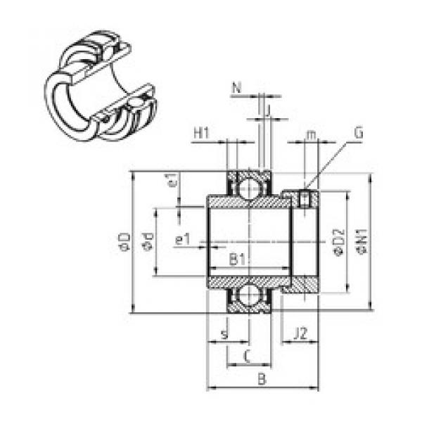 المحامل CEX207-23 SNR #1 image