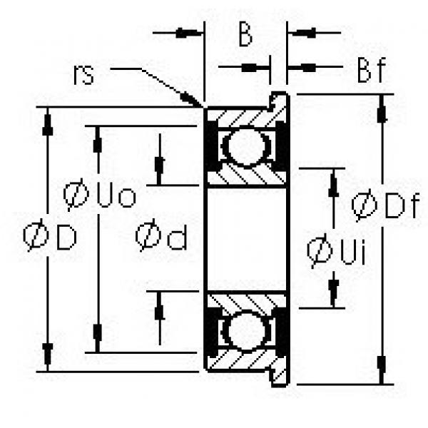 المحامل F625H-2RS AST #1 image