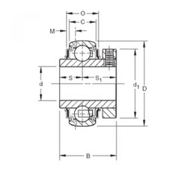 المحامل GCE45KRRB Timken #1 image