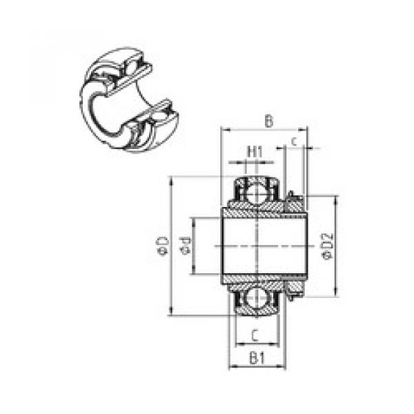 المحامل UK309+H-23 SNR #1 image