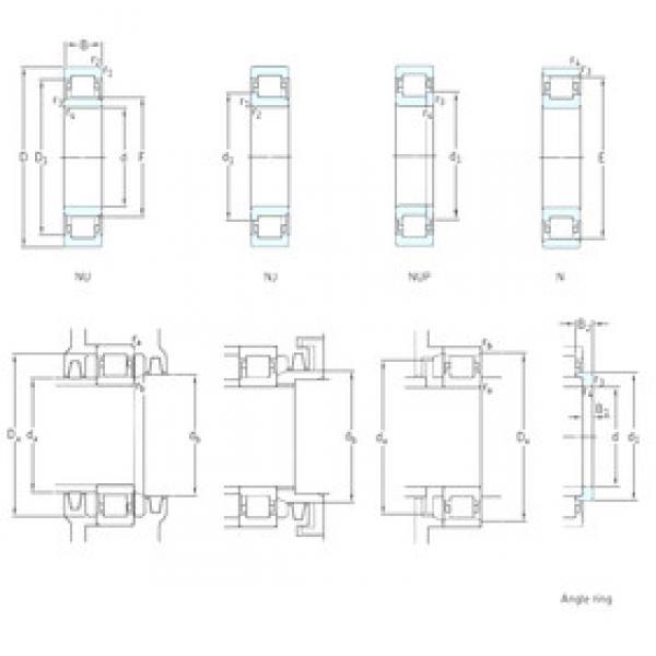 المحامل NJ411 SKF #1 image