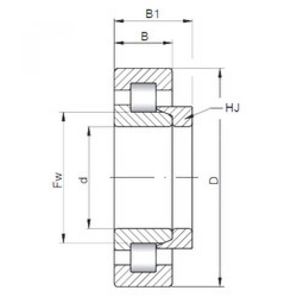 المحامل NH2238 E CX #1 image