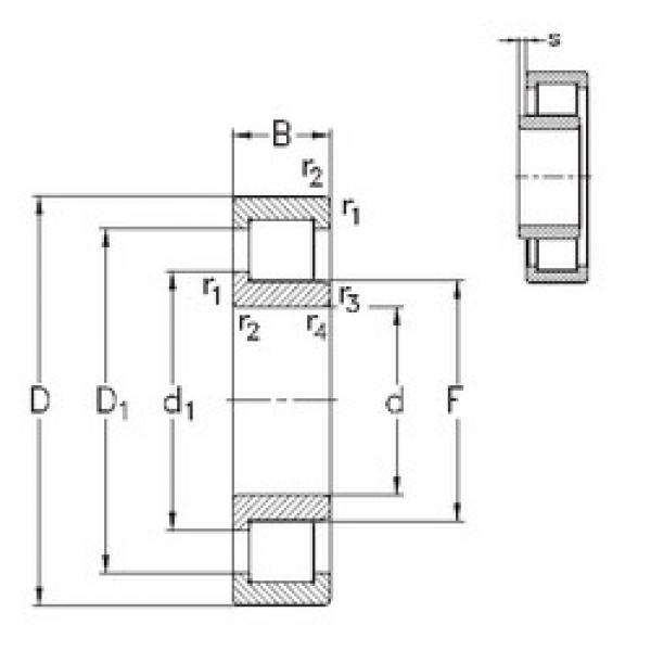 المحامل NJ221-E-MPA NKE #1 image