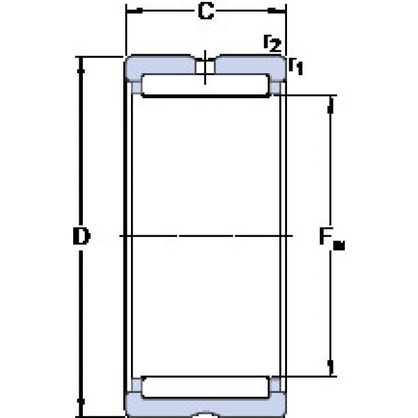 المحامل NK 47/30 SKF #1 image