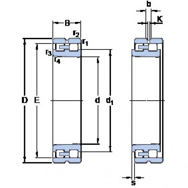 المحامل NN 3036 K/SPW33 SKF #1 image