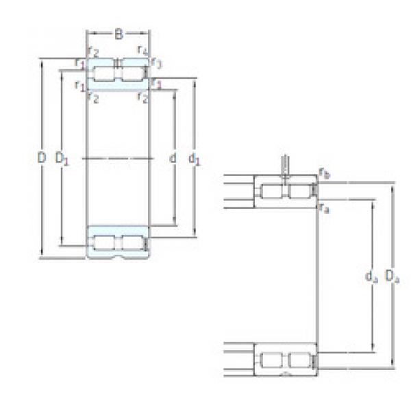 المحامل NNCF4856CV SKF #1 image