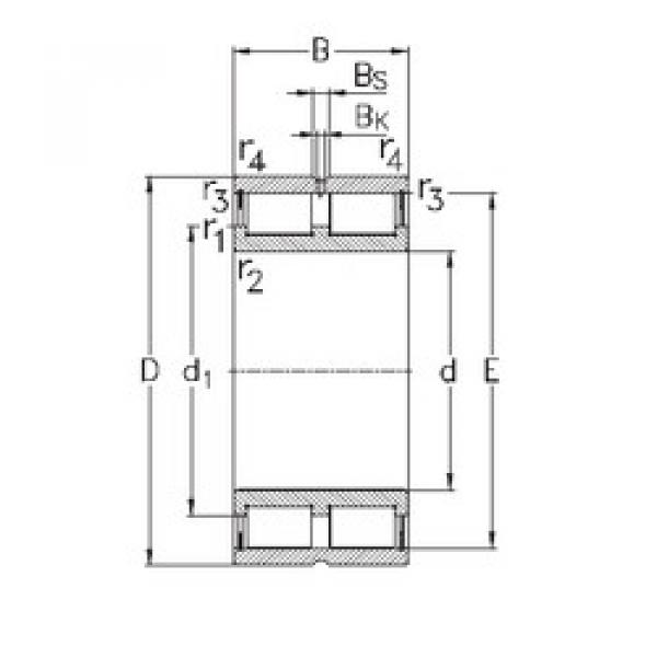 المحامل NNCL4920-V NKE #1 image