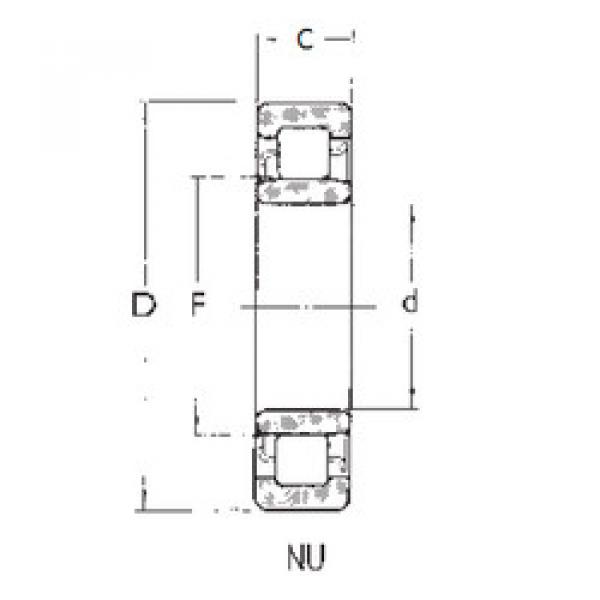 المحامل NU209 FBJ #1 image