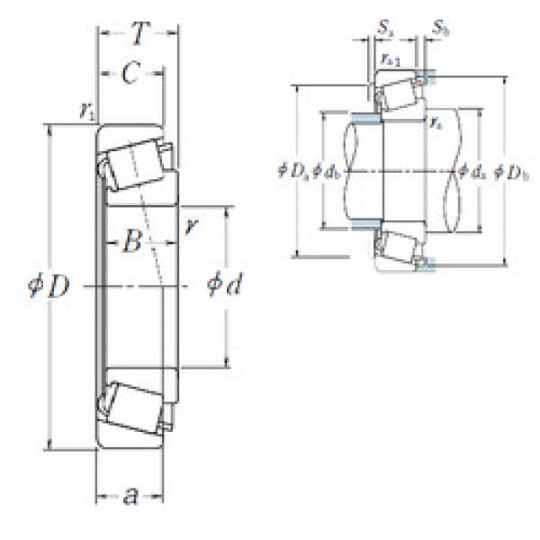 المحامل HR303/28 NSK #1 image