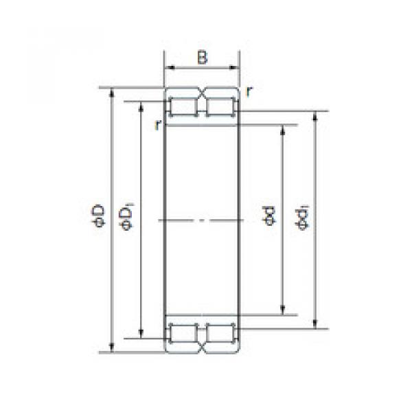 المحامل RB4912 NACHI #1 image