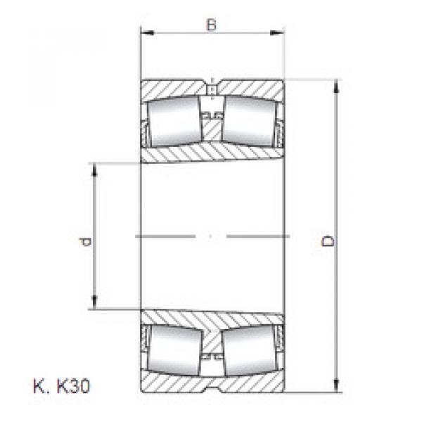 المحامل 23256 KW33 ISO #1 image