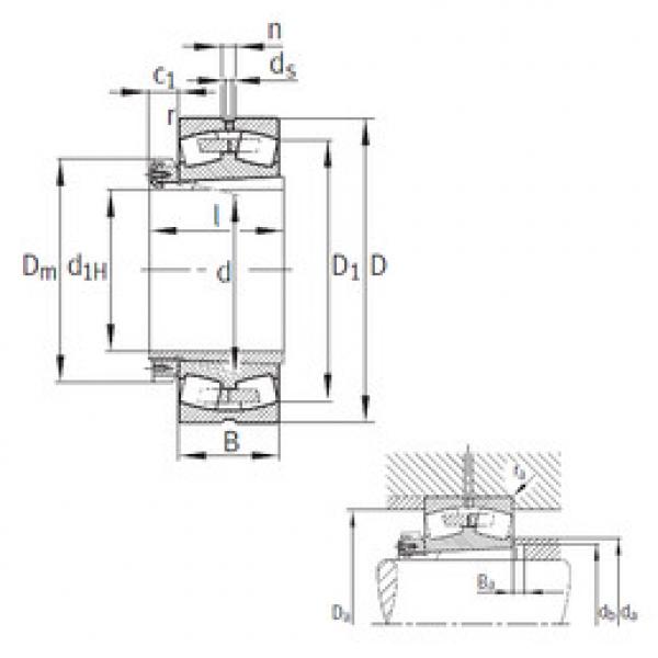 المحامل 23264-K-MB+H3264 FAG #1 image