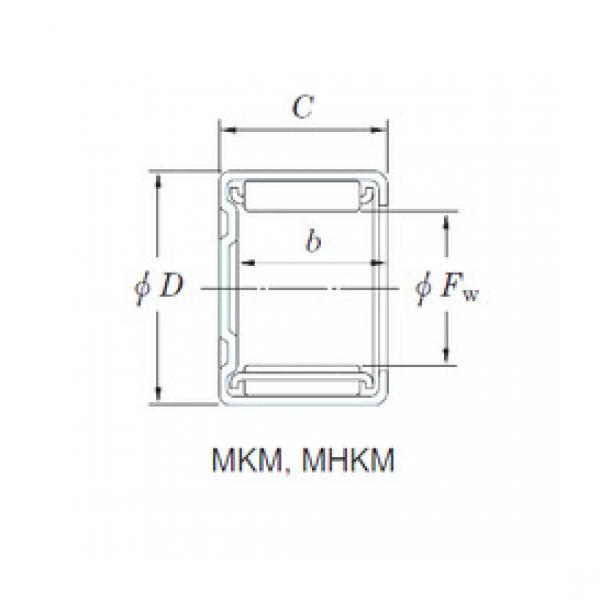 المحامل MHKM1012 KOYO #1 image