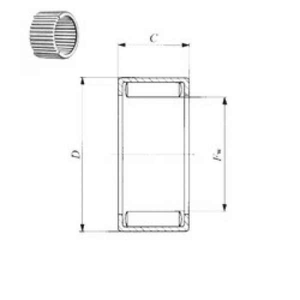 المحامل YB 124 IKO #1 image