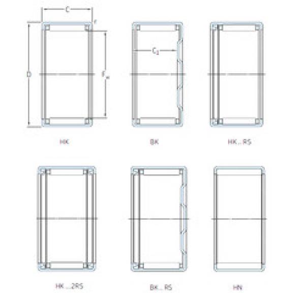 المحامل HK1012RS SKF #1 image