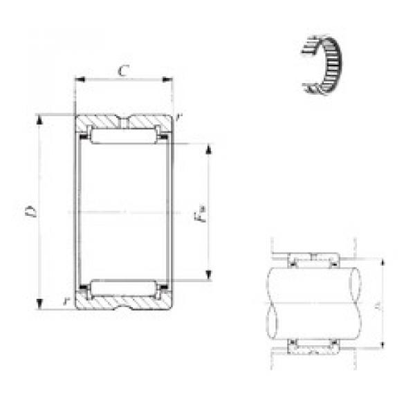 المحامل TAF 172516 IKO #1 image