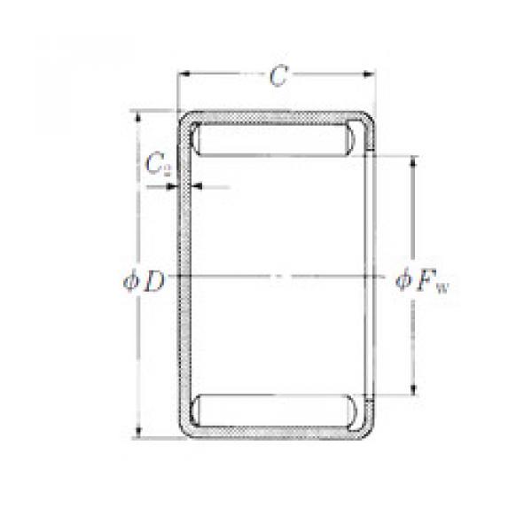 المحامل MFY-57 NSK #1 image