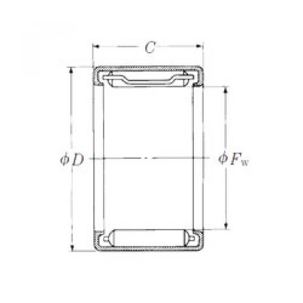 المحامل FJL-1813 NSK #1 image