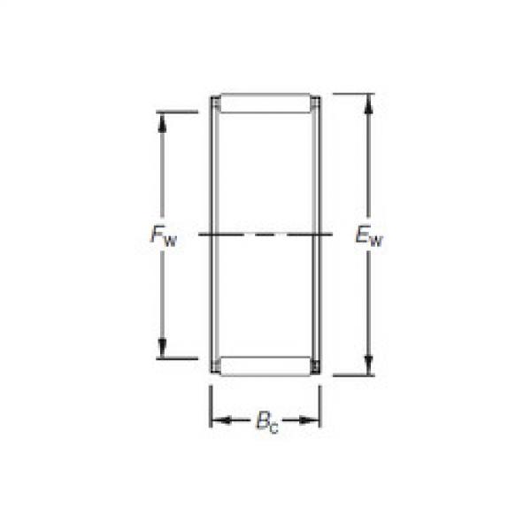 المحامل K18X22X8F Timken #1 image