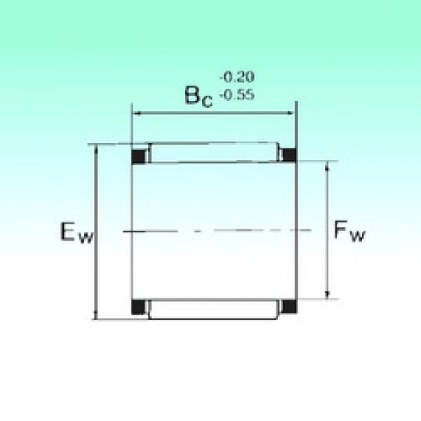 المحامل KBK 15x19x10 NBS #1 image