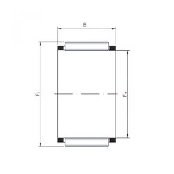 المحامل KBK18X22X22 CX #1 image