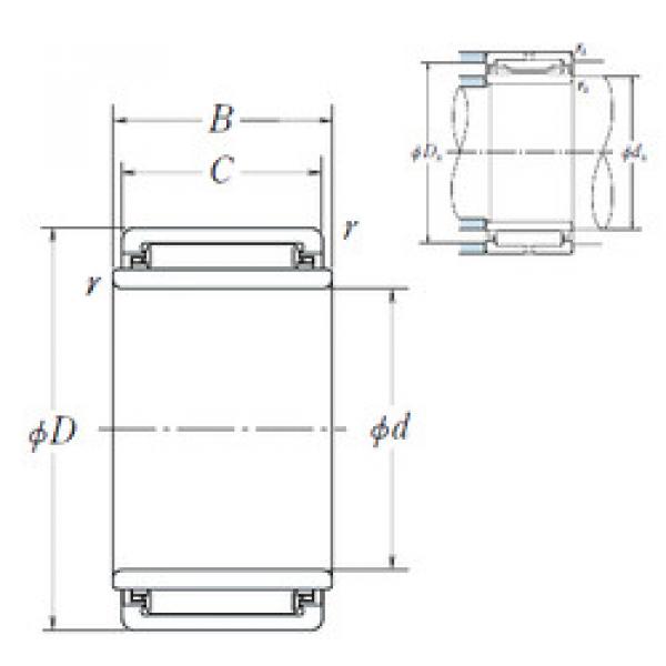 المحامل LM91612-1 NSK #1 image